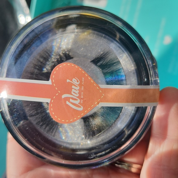 Mirmid 100% Human Hair Ponytail & Wave Lashes kit ☆ Brand New in box ☆ Brown ☆ - Picture 13 of 17